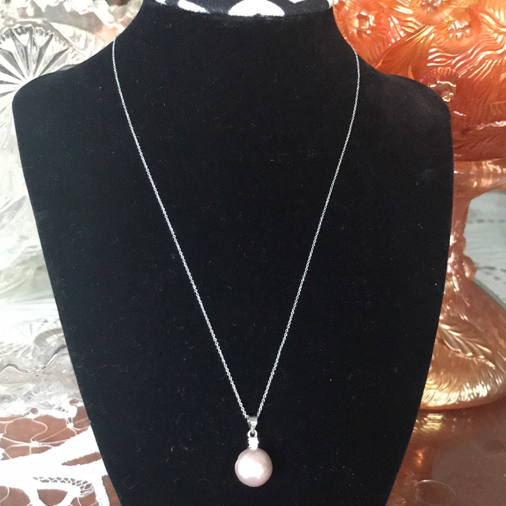 💗 Lovely pearl necklace! 😃